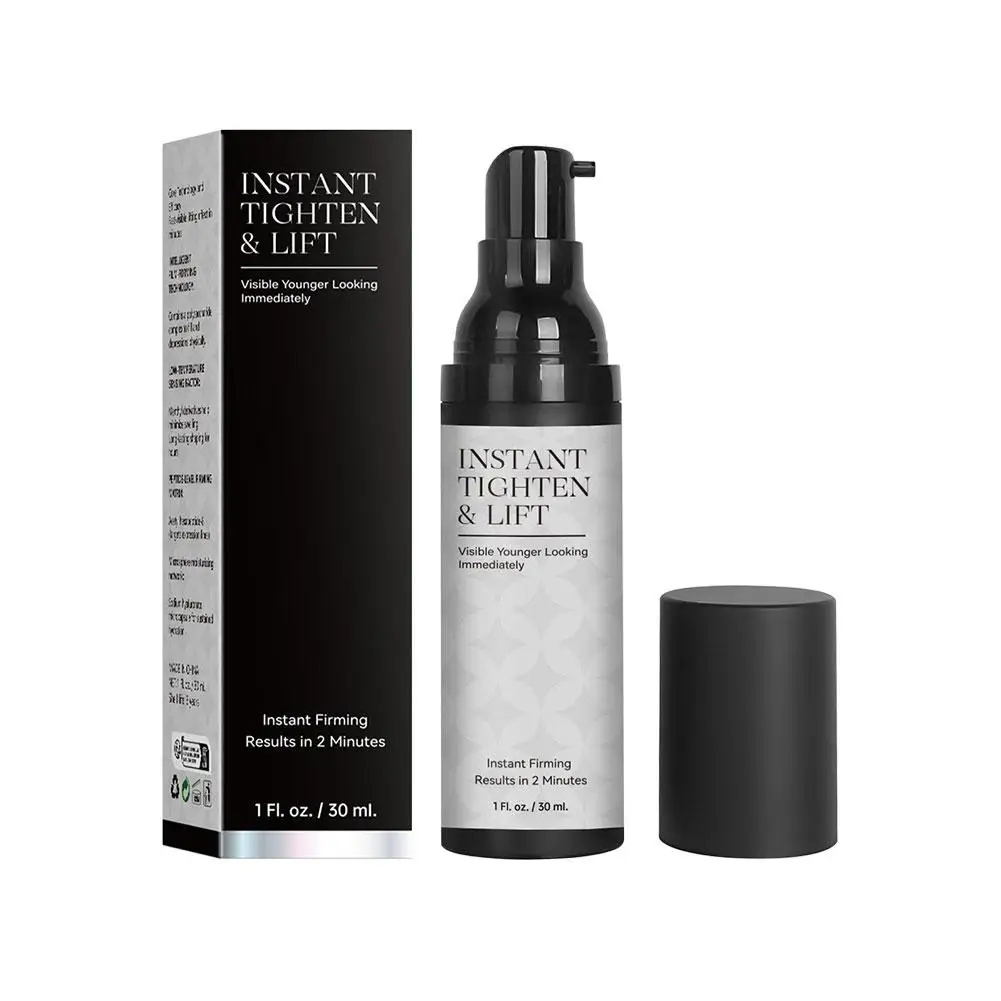 كريم شد الوجه الفوري ورفع دقائقين، مصل ترطيب وتنعيم الوجه لجميع أنواع البشرة والعناية ببشرة العين