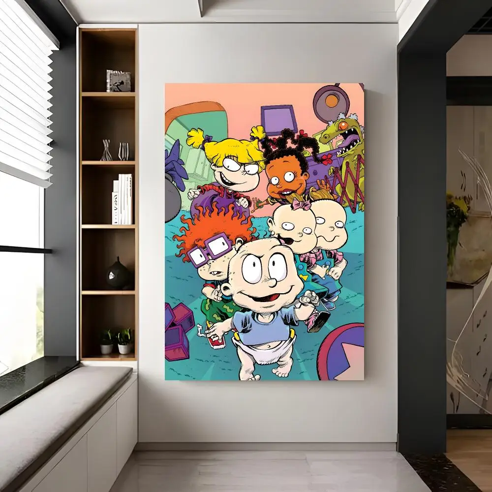 Classic Animation R-rugrats Poster Modern Wall Decor Collection for Home Design