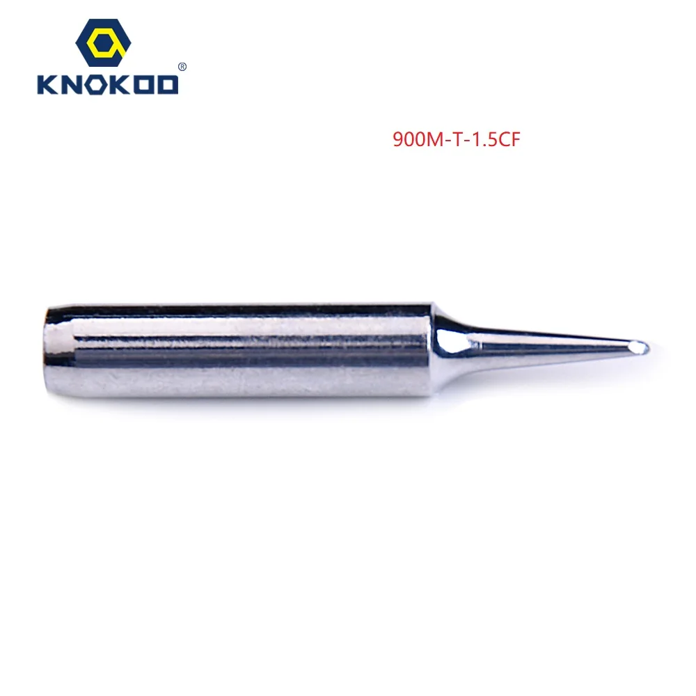 KNOKOO Wholesale High Quality 900M Solder Iron Tip 900M-T-1.5CF 1CF 2CF 3CF 4CF Lead-free For Soldering Rework Station