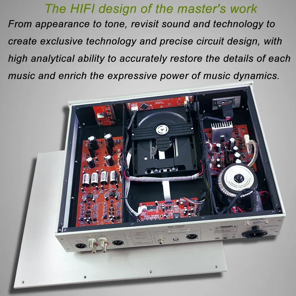 SUNBUCK Zwrotne prądowe XLR zbalansowane światłowody koncentryczne DAC Dekodowanie DSD HD HIFI Odtwarzacz CD wysokiej klasy wzmacniacz audio Maszyna CD