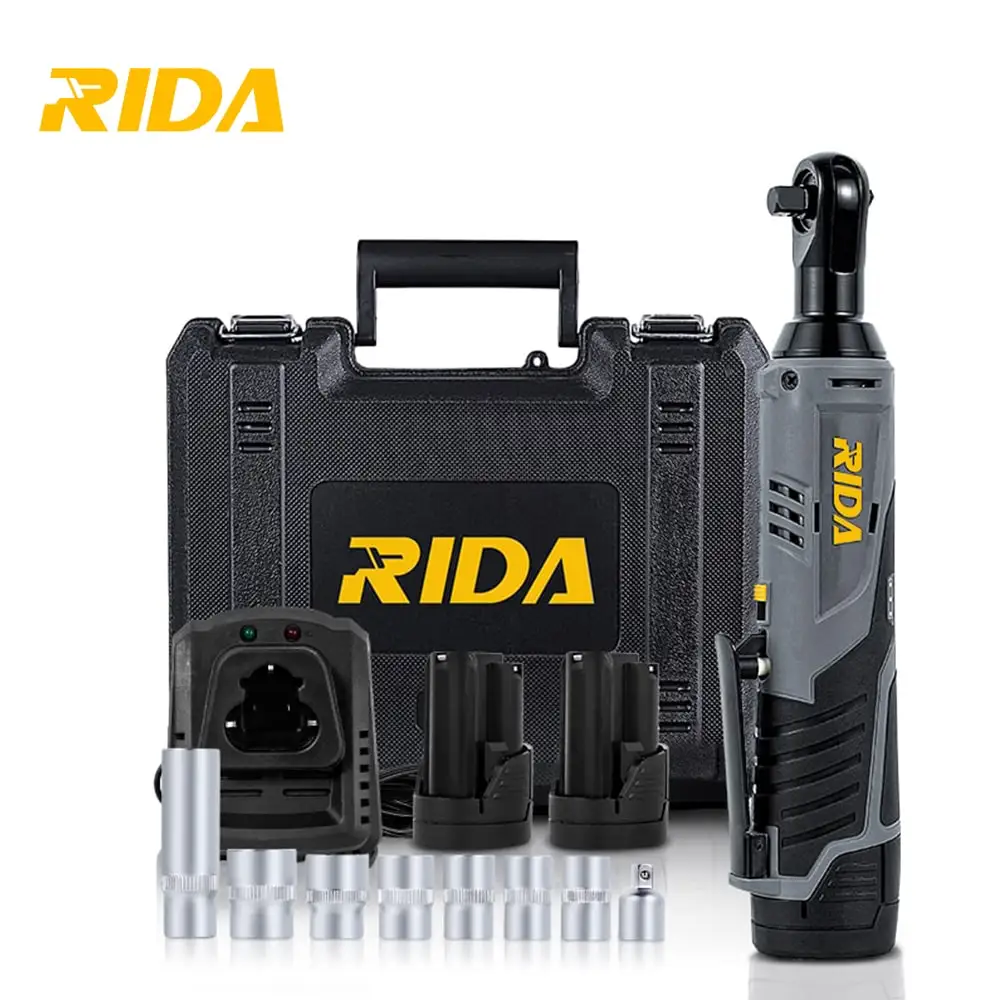 Akku-Ratschenschlüssel mit Li-Ionen-Akku, kabelloser Stromschlüssel