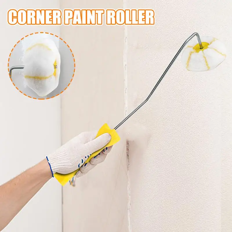 

Paint Edger Roller Brush Drywall Corner Roller Corner Painting Tool Corner Roller Painting Tool Enamel Paints Roller Oil Paints