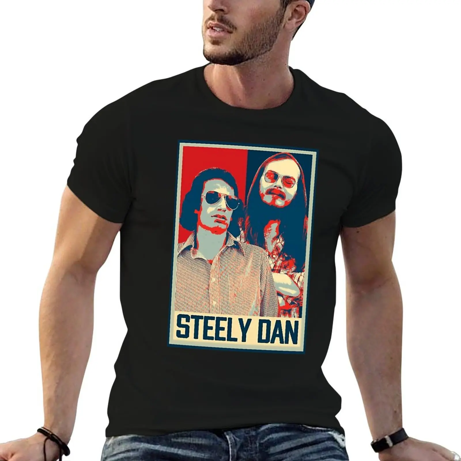 Steely band Dan Grooves Capturing The Band's Timeless Sound T-Shirt Essential Solid Color T-Shirt