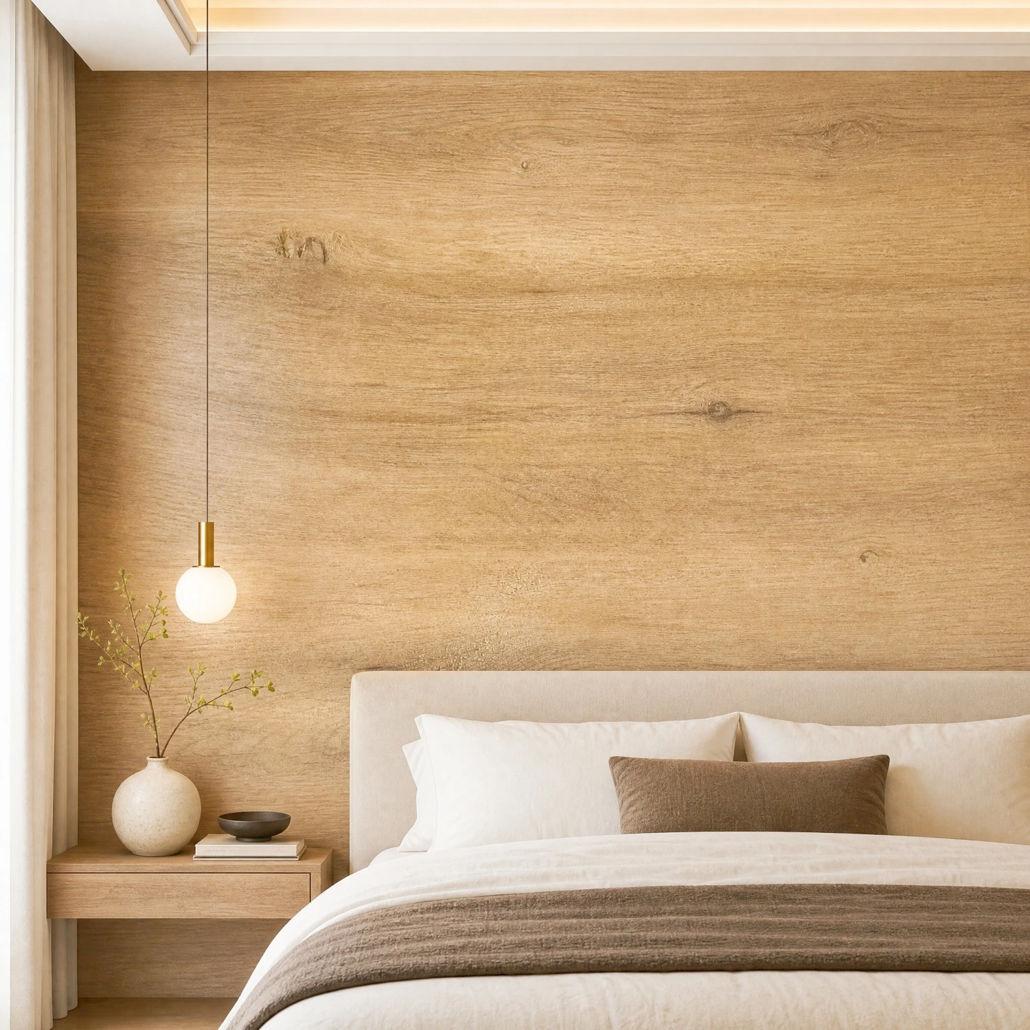 55cm Wood Grain Sticker PVC Self-Adhesive High Quality Wallpaper for Kitchen Countertops Cabinets Tables Walls Renovation Decor