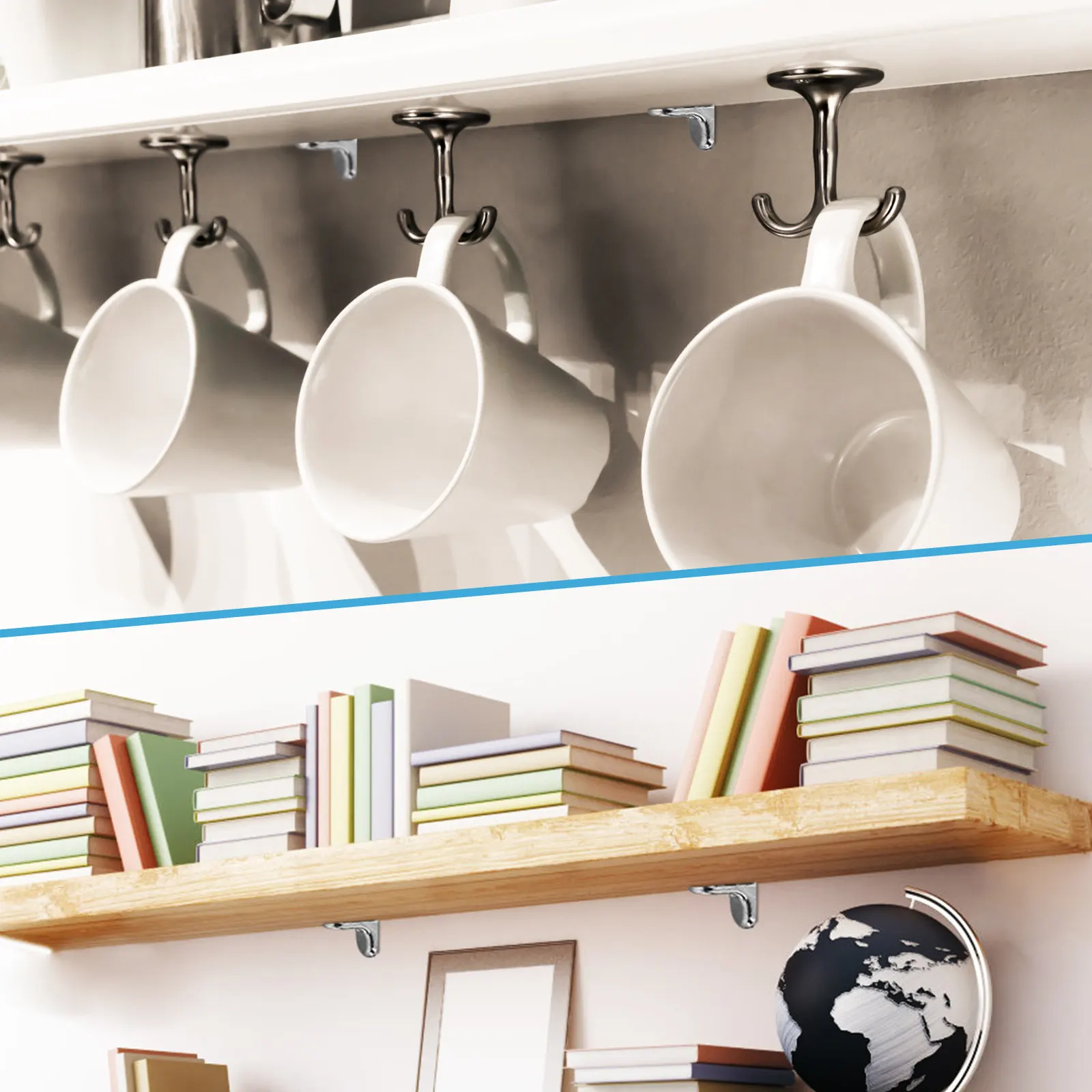 

40 шт. металлических L-образных креплений для полок из цинкового сплава, опоры для книжных шкафов, шкафов, гардеробов, мебели, усиливающие полкодержатели