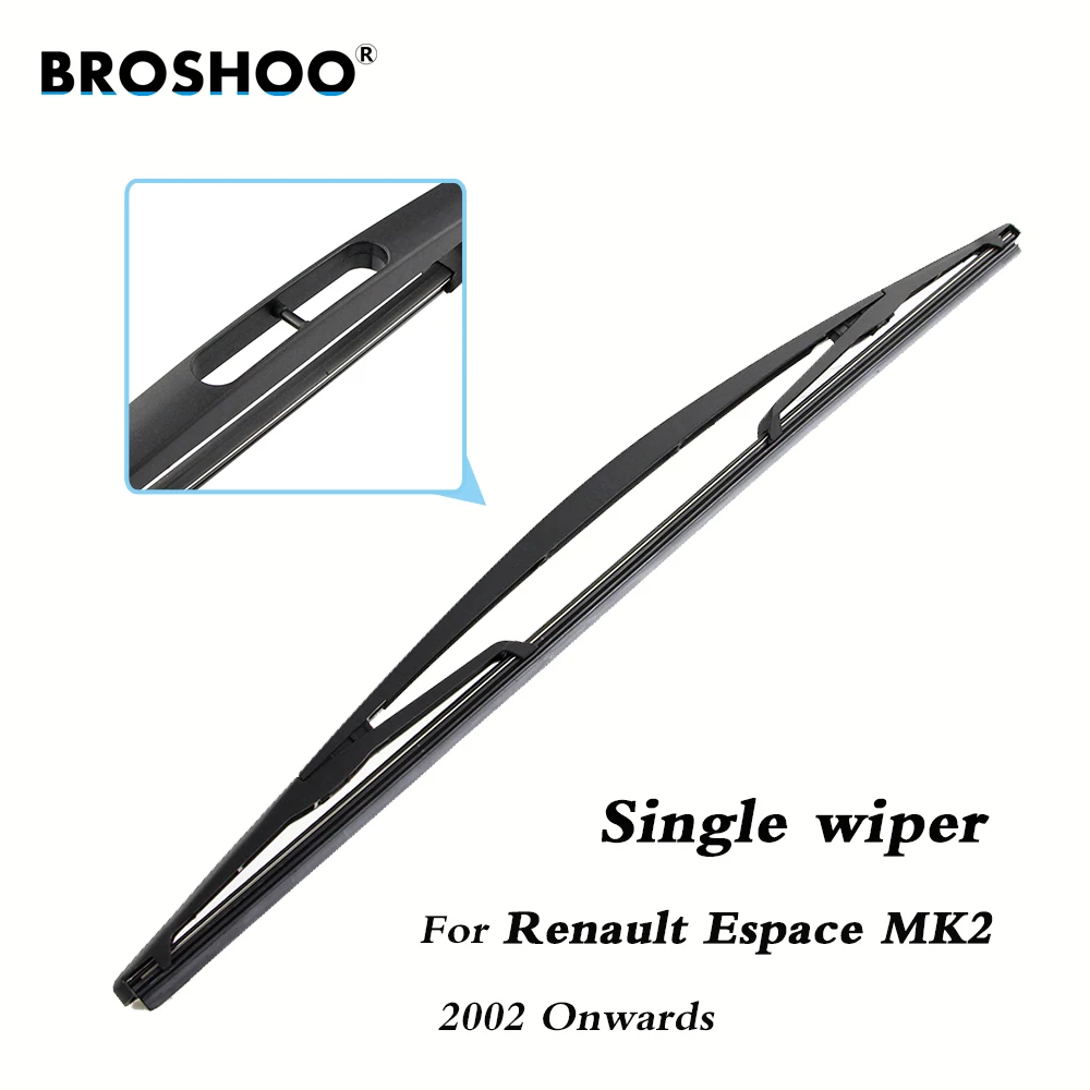 BROSHOO Car Rear Wiper Blades Back Windscreen Wiper Arm For Renault Espace MK2 (2002 Onwards) 410mm,Windshield Auto Styling