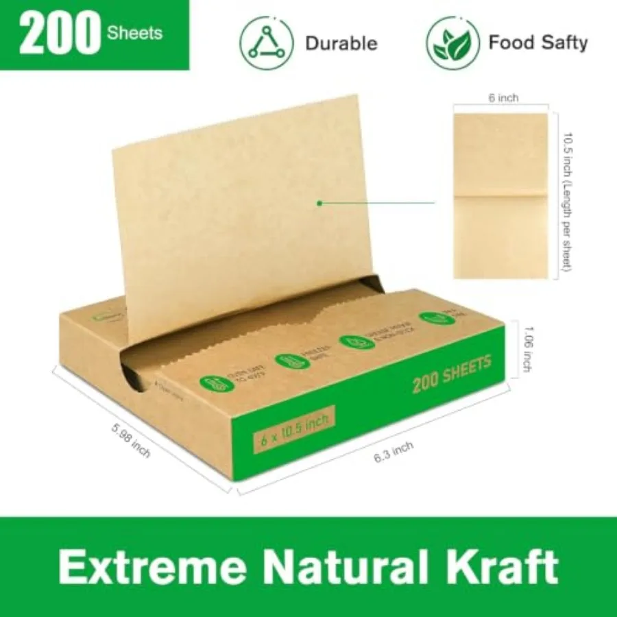 Precut POP UP Deli Paper Sheet Pack of 200 6