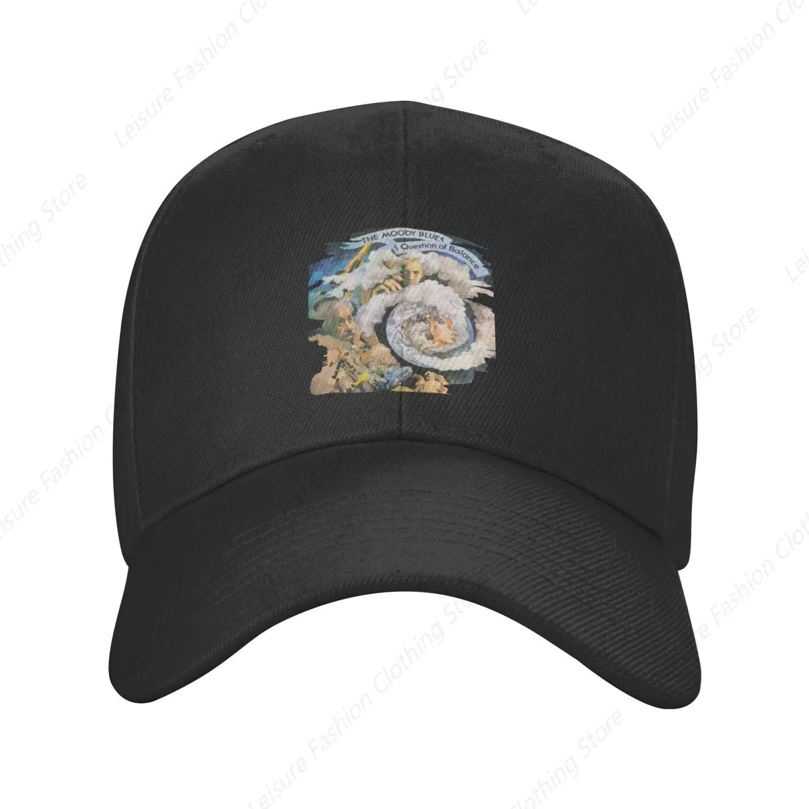 

Men Women's Fashion Unique Print With The Moody Blues A Question of Balance Logo Adjustable Baseball Cap