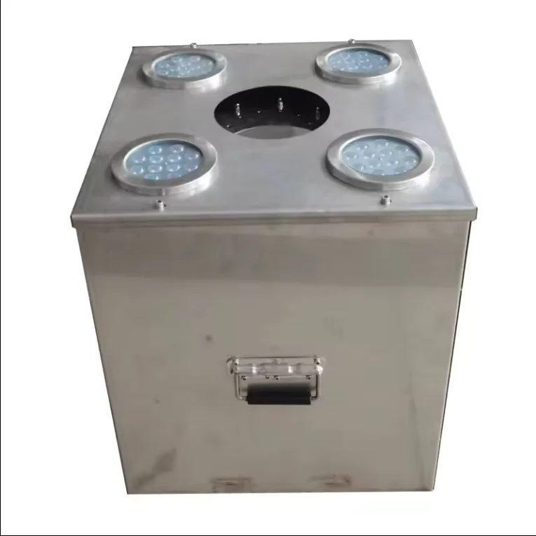 

High Quality Stainless Steel Rotary Nozzle for Garden Pool, Music, Dancing Fountain, Integrated CNC Glass Flower Basket