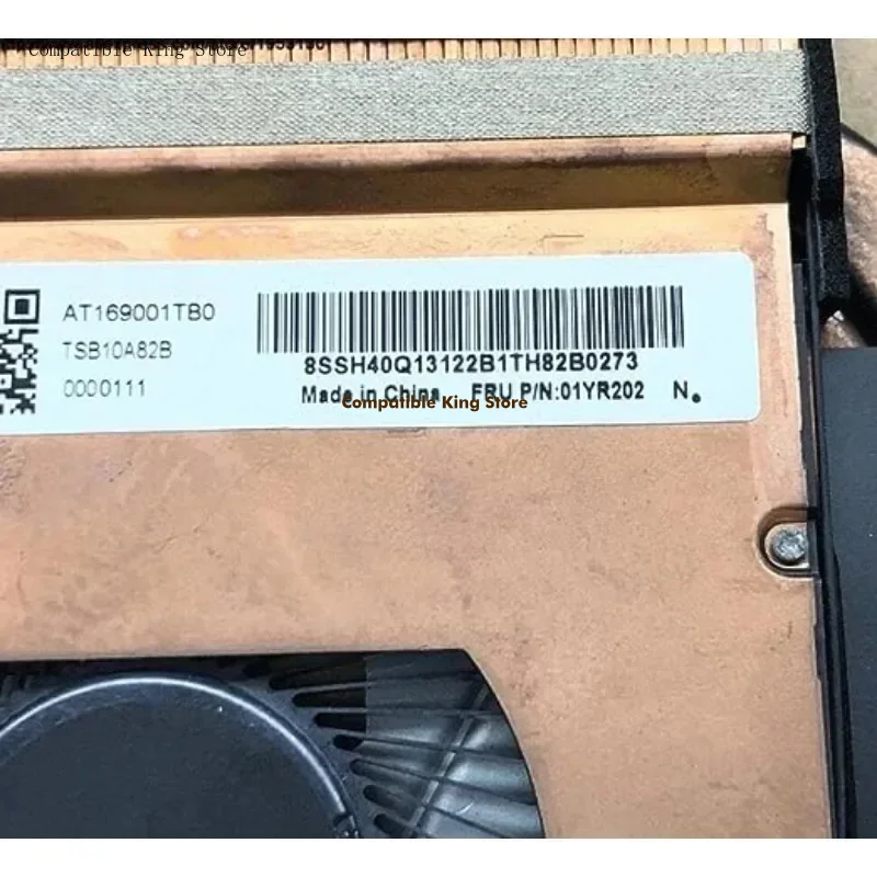 d+for CPU Cooling Fan Heatsink SWG Replacement for Lenovo ThinkPad T470 T480 Series 01YR200 01YR201 01YR202 (Discrete Graphics) view 2