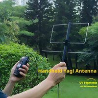 433MHz Directional Handheld SDR External Yagi Antenna Handheld Radio Suitable for Baofeng Walkie-talkie UV Band Extended Antenna
