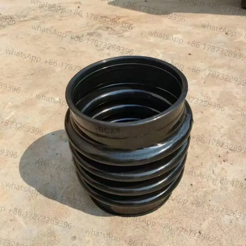 1 unidad de Wacker negro BS60-2i BS60-4 BS60-45 BS600 BS700 BS60Y compactador de apisonador de manipulación arranque de fuelle 1006882 ID170 mm, H245 mm