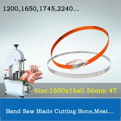 1840mm Saw Blades With Width 16, 19mm 1650mm Band Saw Blades Cutting Bone, Frozen Fish, Meat.