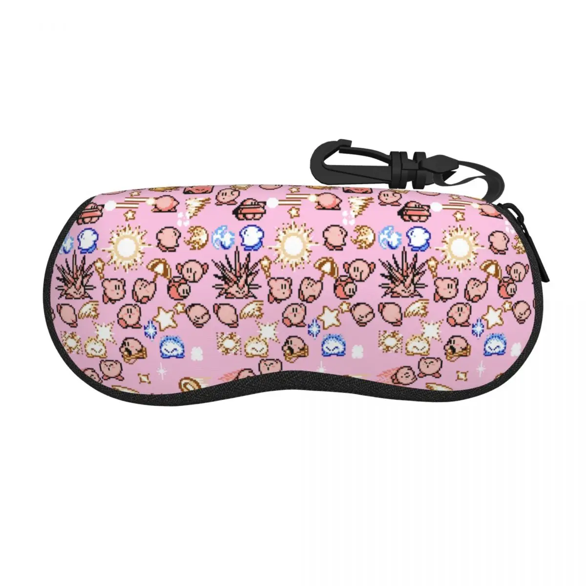 Custom Super Star K-Kirbyes Cartoon Shell Eyeglasses Protector Cases Fashion Sunglass Case Manga Glasses Pouch