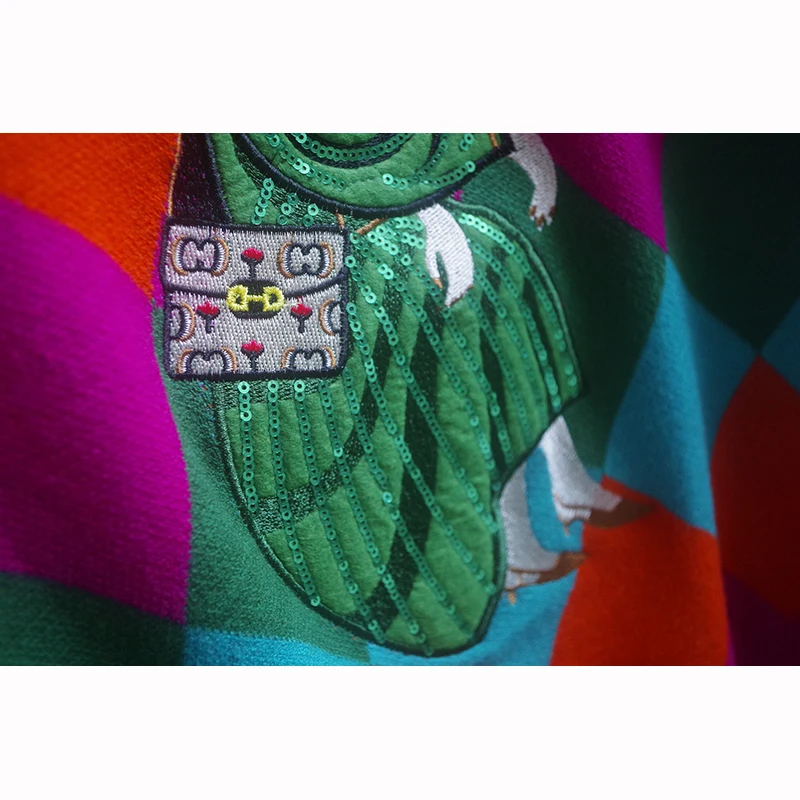 الصيف الترتر محبوك تي شيرت المرأة موضة عادية الكرتون س الرقبة قصيرة الأكمام سترة البلوز السيدات بلايز تيز