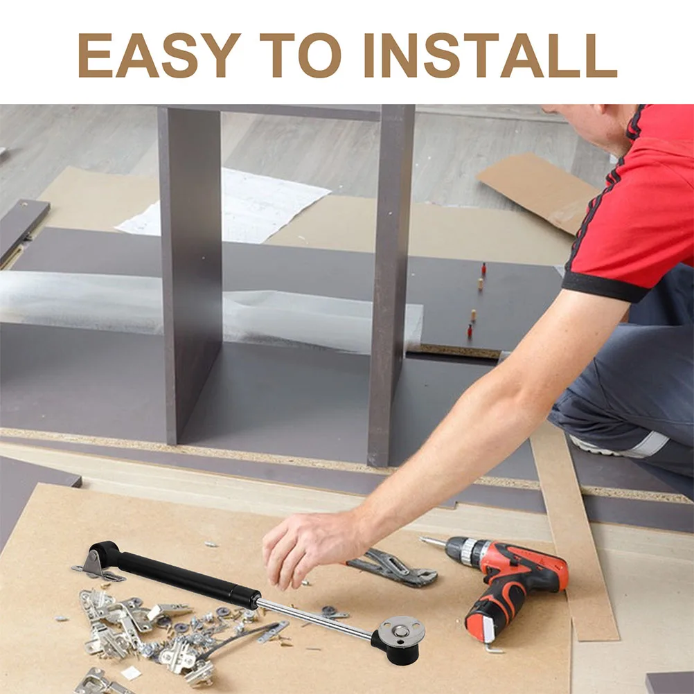 1 قطعة زنبرك الغاز لأبواب الخزانة دعم الرفع الهيدروليكي الثقيلة إطار سرير خزانة استخدام مفصلات الخزانة الأجهزة