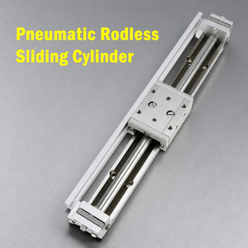 Rod Free Sliding Table Cylinder MXY8/12-50/100/200/300/400 Small Pneumatic Long Stroke, Easy To Use