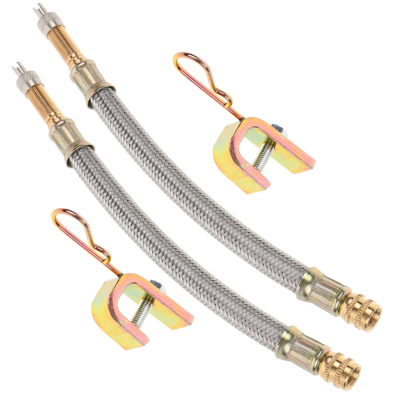 

2Pcs Valve Stem Extension Kit Easy Inflation No Tools Required Cars Trucks Valve Stem Extension Motorcycle Accessories