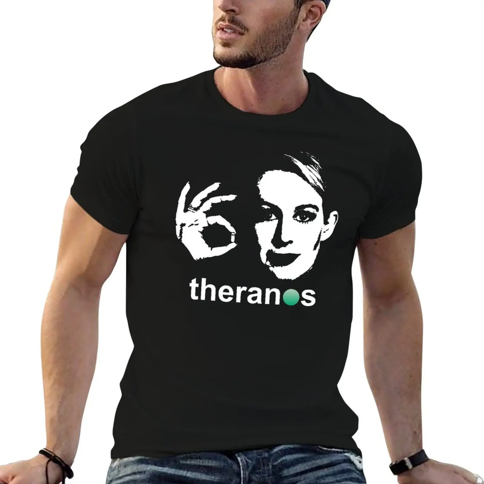 

Theranos T-Shirt t shirt man casual man t shirts graphic T-Shirt