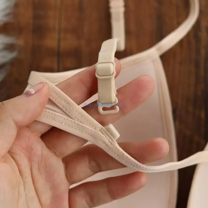 حمالة صدر N7YF للسيدات ذات إغلاق أمامي، حمالة صدر رافعة للأعلى، عميقة على شكل حرف V، حمالة صدر بسلك داخلي #3