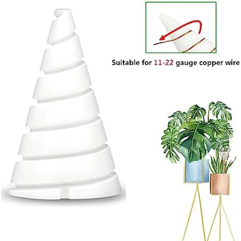 2 Stuks Fibonacci Spoel Kronkelende Clips Voor Elektrische Cultuur Koperen Tuinantenne, Elektrische Cultuur Tuin Antenne