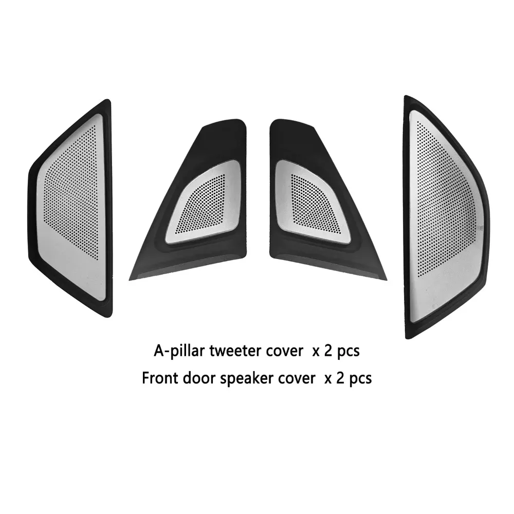 For BMW 5 Series F10 F11 F18 2010-2017 Horn LED Ambient Light Speaker Cover with Luminous Tweeter Illumination