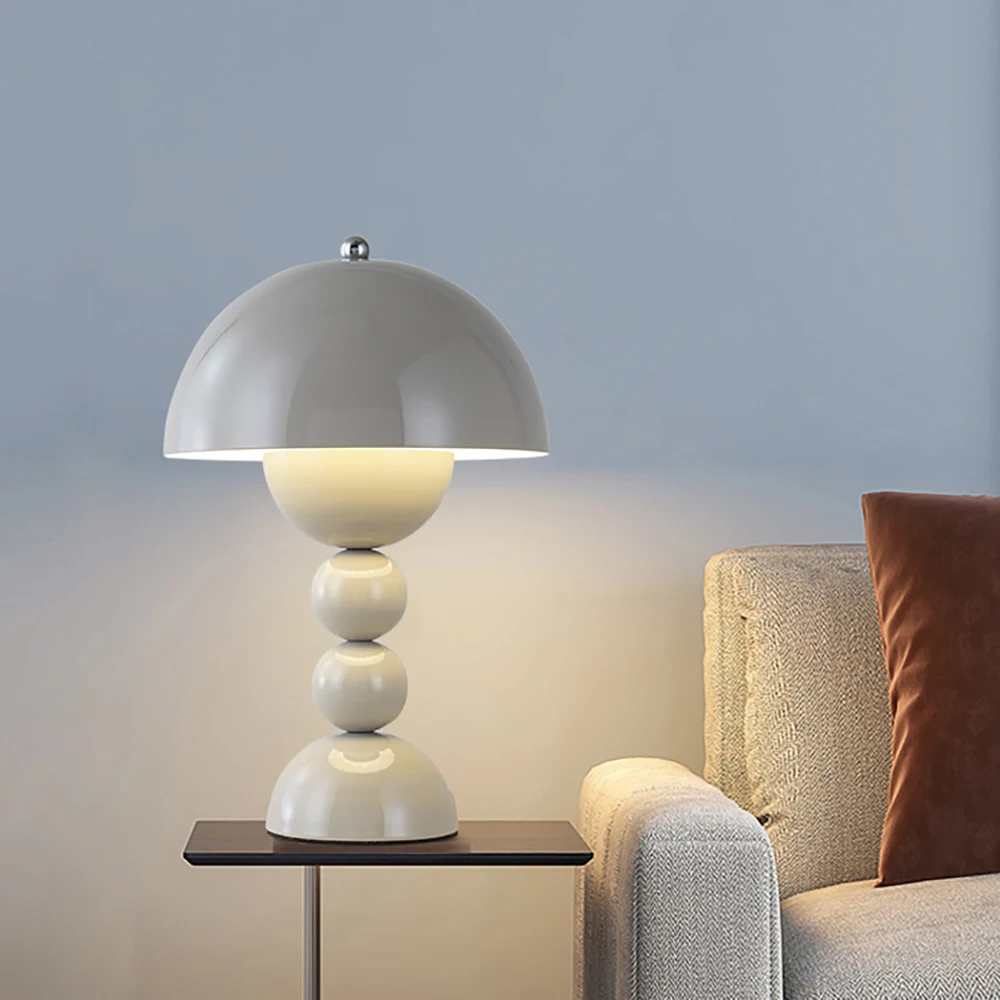 Lampe de table LED nordique avec interrupteur tactile supérieur chambre chevet fleur bourgeon lampe de bureau salon table à manger décoration lumière LED