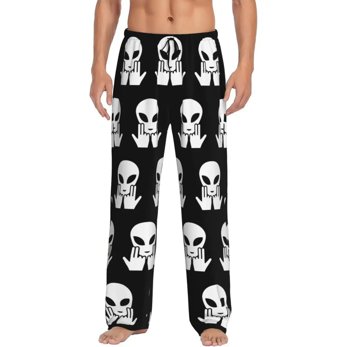 

Custom JUL Pajama Pants for Men French Rapper Music Lounge Sleep Drawstring Sleepwear Bottoms with Pockets