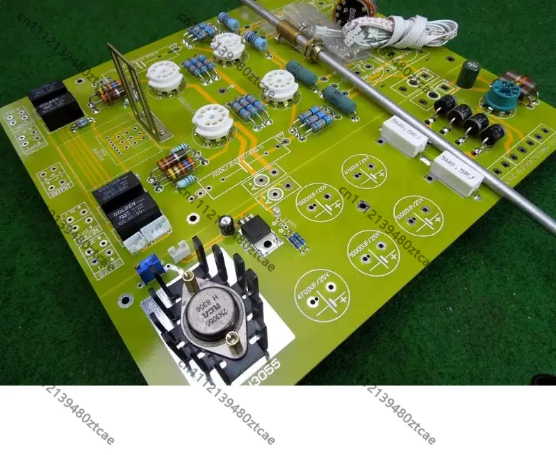 A14 M7 Tube Preamp DIY Kit Stereo Audio PCB Assembly Accessories Excluding Vacuum Tube Power Transformer Chassis