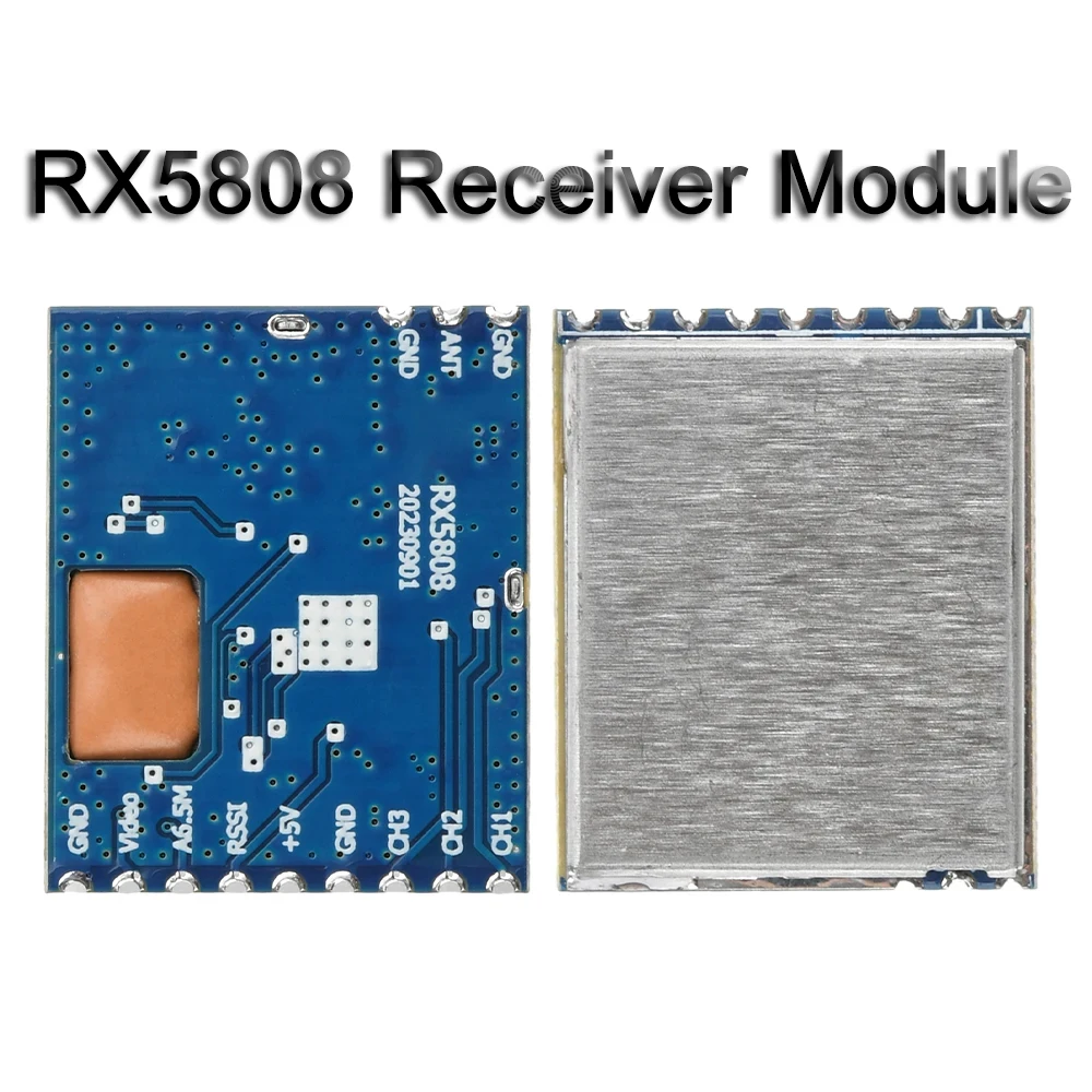 diymore 5.8G RX5808 Receiver SPI Control Wireless Audio Video Receiving Module 4.8~6.0GHz for FPV Systems RC PCB Electronics