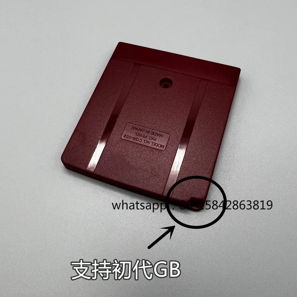 Clear Hard Shell Anti-drop Storage Box for GB GBC Game Card