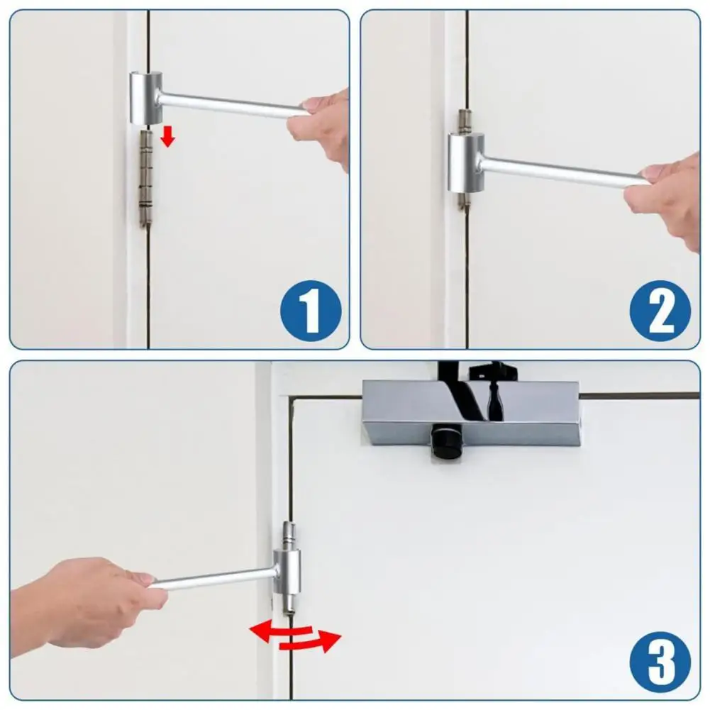 Easy-to-use Door Hinge Wrench 1/2pcs Door Hinge Adjustment Tool Set Heavy Duty Alloy Steel Wrench Flag Shaped Hinge for 8-25mm