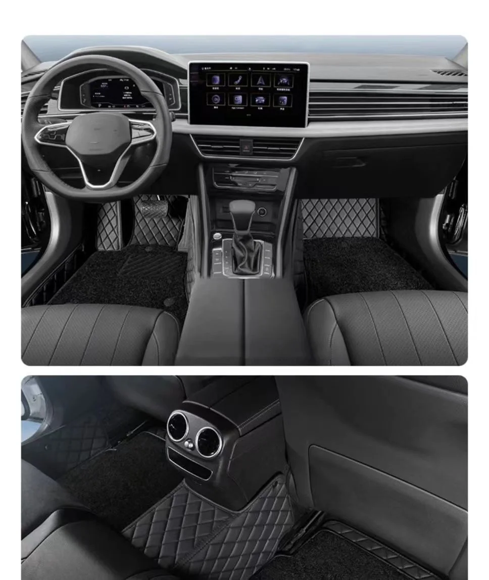 Car Mats For Audi Q5 8R MK1 2009-2017 Durable Anti Dirt Carpet Auto Floor Mat Set Car Interior Accessories view 3