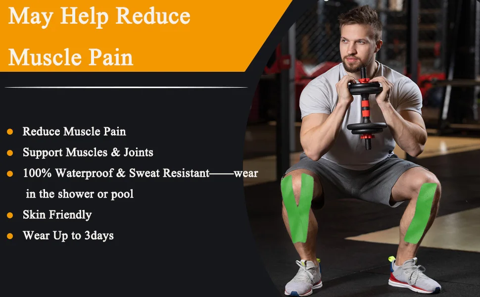 4 Rolls Kinesiology Tape 15