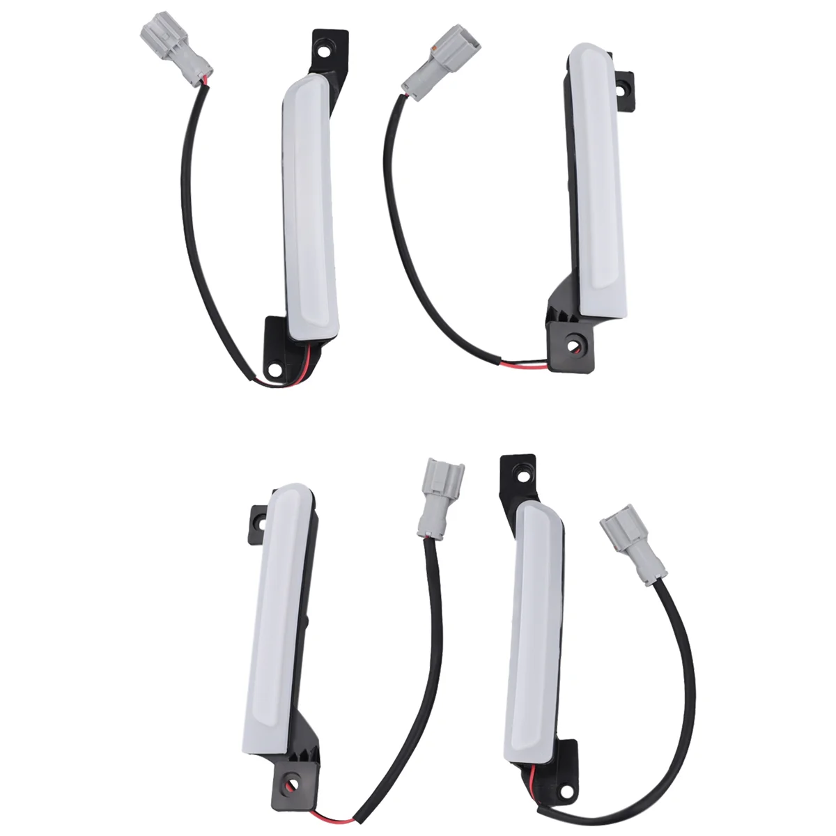 Fit for Jetour Traveler T2 Car Wheel Brow Lamp Modification Left and Right Front Wheel Brow Lamp