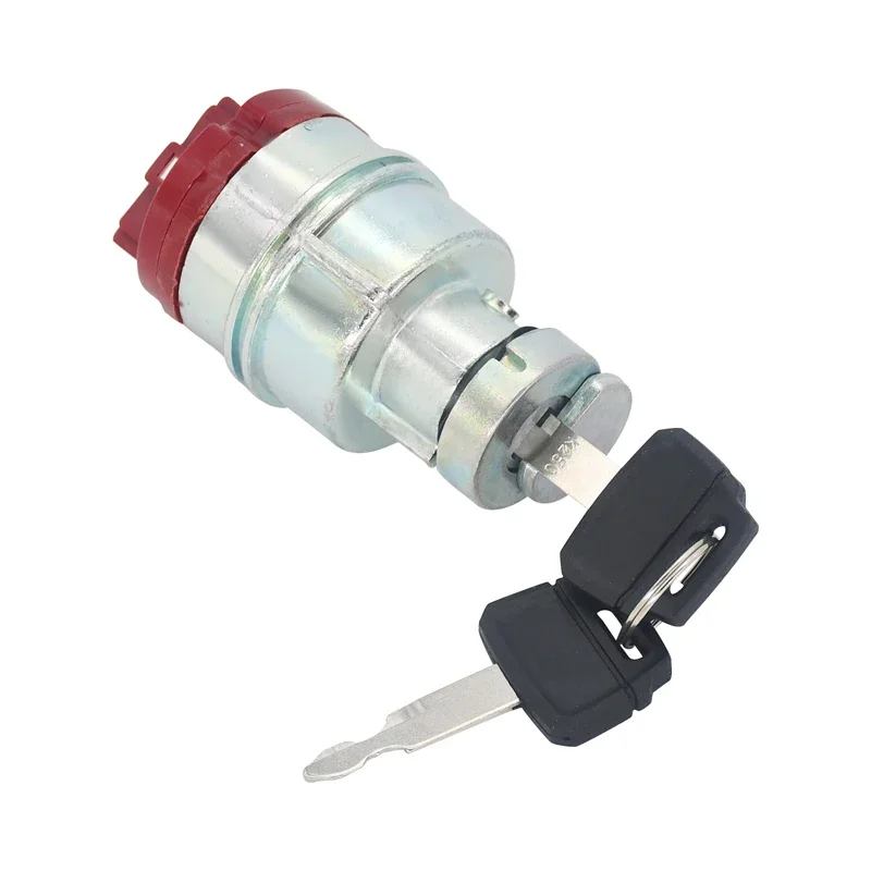 Ignition Switch With 2 Keys YN50500026F1 Compatible With Kobelco SK495D-8 SK260LC-8 SK480LC-8 SK210LC-8 SK250-8