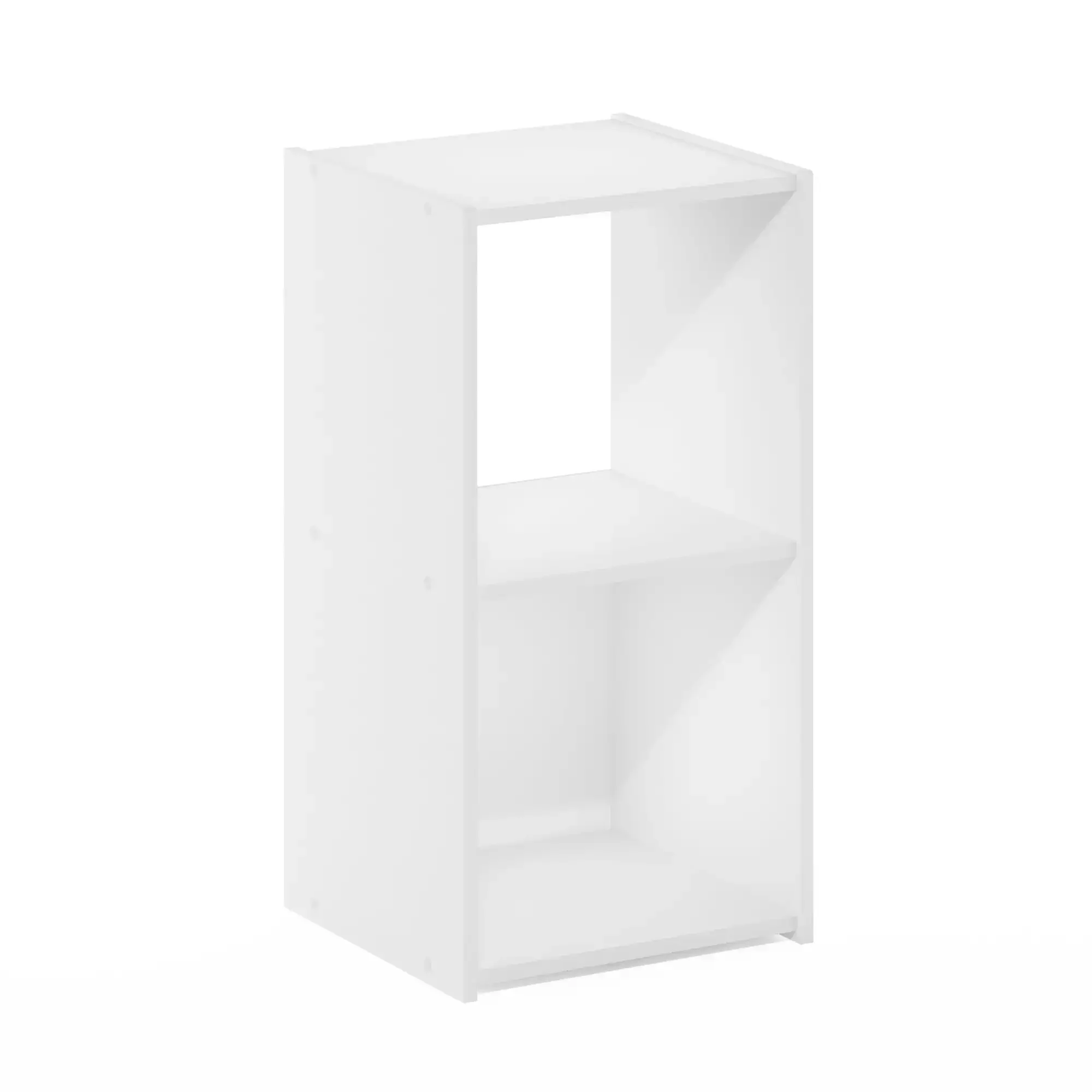 

Furinno Pelli Cubic Storage Cabinet, 2x1, White