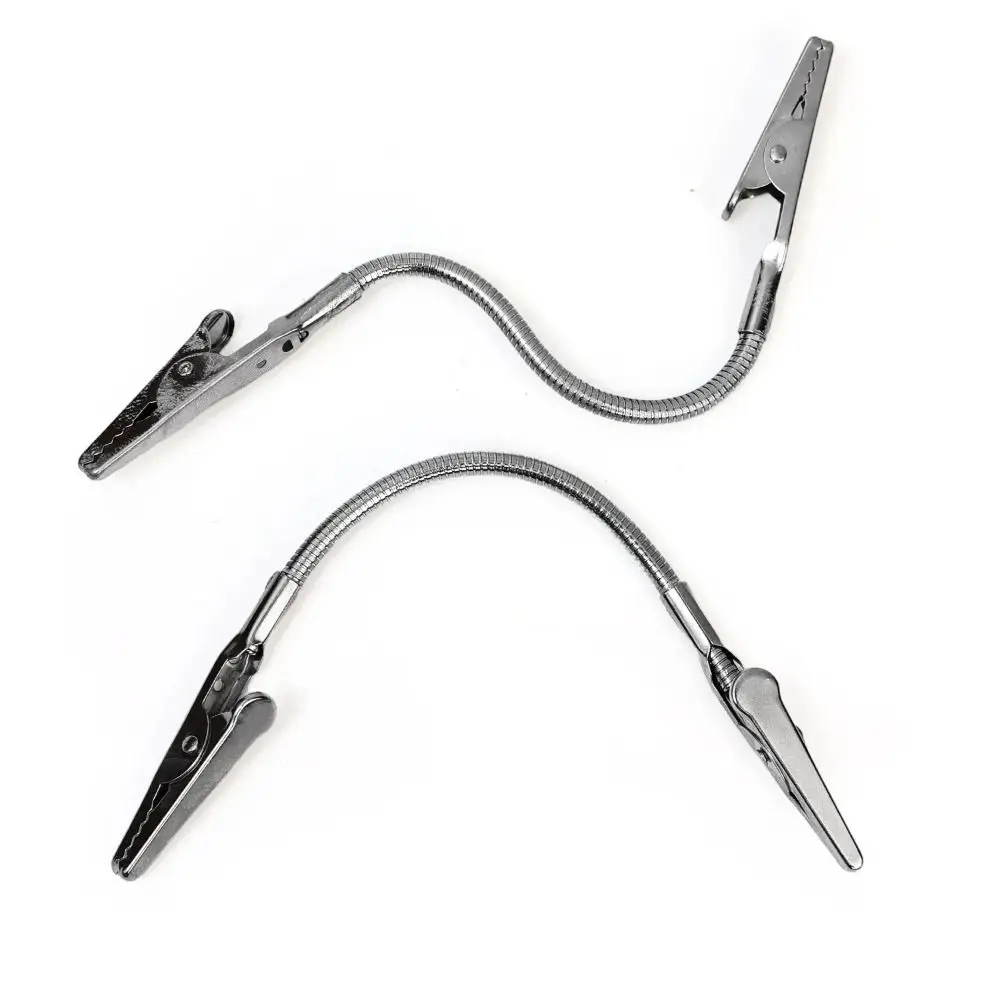 High Quality Flexible Hose Alligator Clip Double Head Multifunction Memo Clip Holder Table Number Stand Birthday Wedding Party
