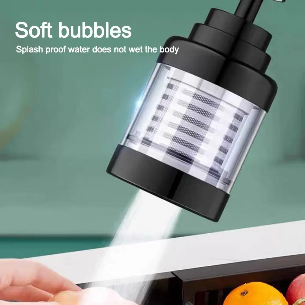 New 360 Degree Swivel Faucet Splash-Proof 3 Mode Adjustable Faucet Extender Kitchen Faucet Purifier Universal