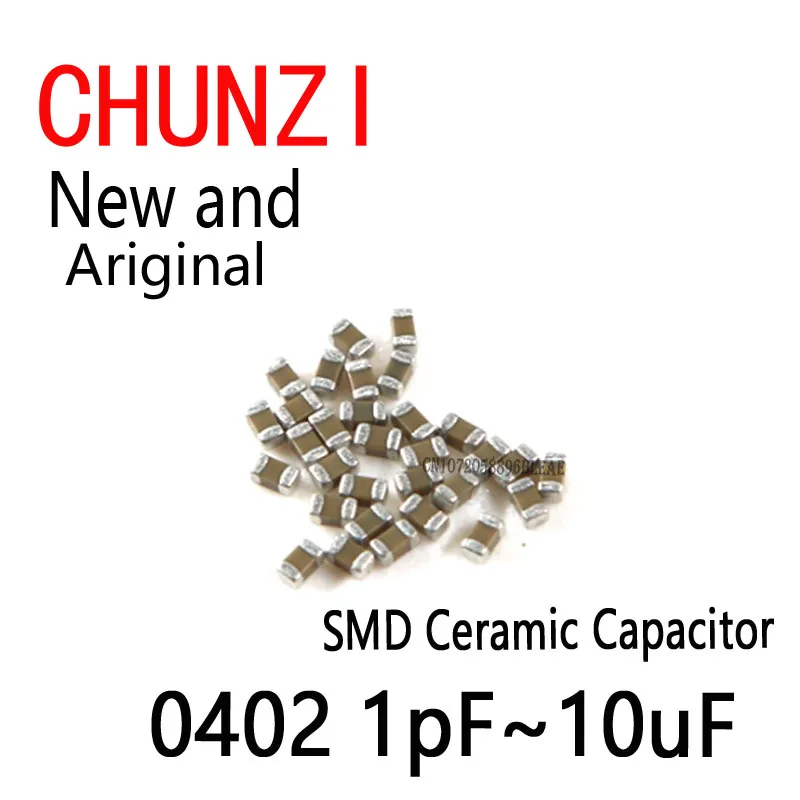 

2500 шт. = 50 значений * 50 шт. SMD керамический конденсатор в ассортименте, комплект образцов керамического конденсатора 0402 1 пФ ~ 10 мкФ