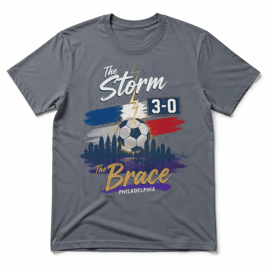 Mens T Shirt Football Fan Soccer Graphic Print Short Sleeve Match Day Stadium Game Day Casual Cotton
