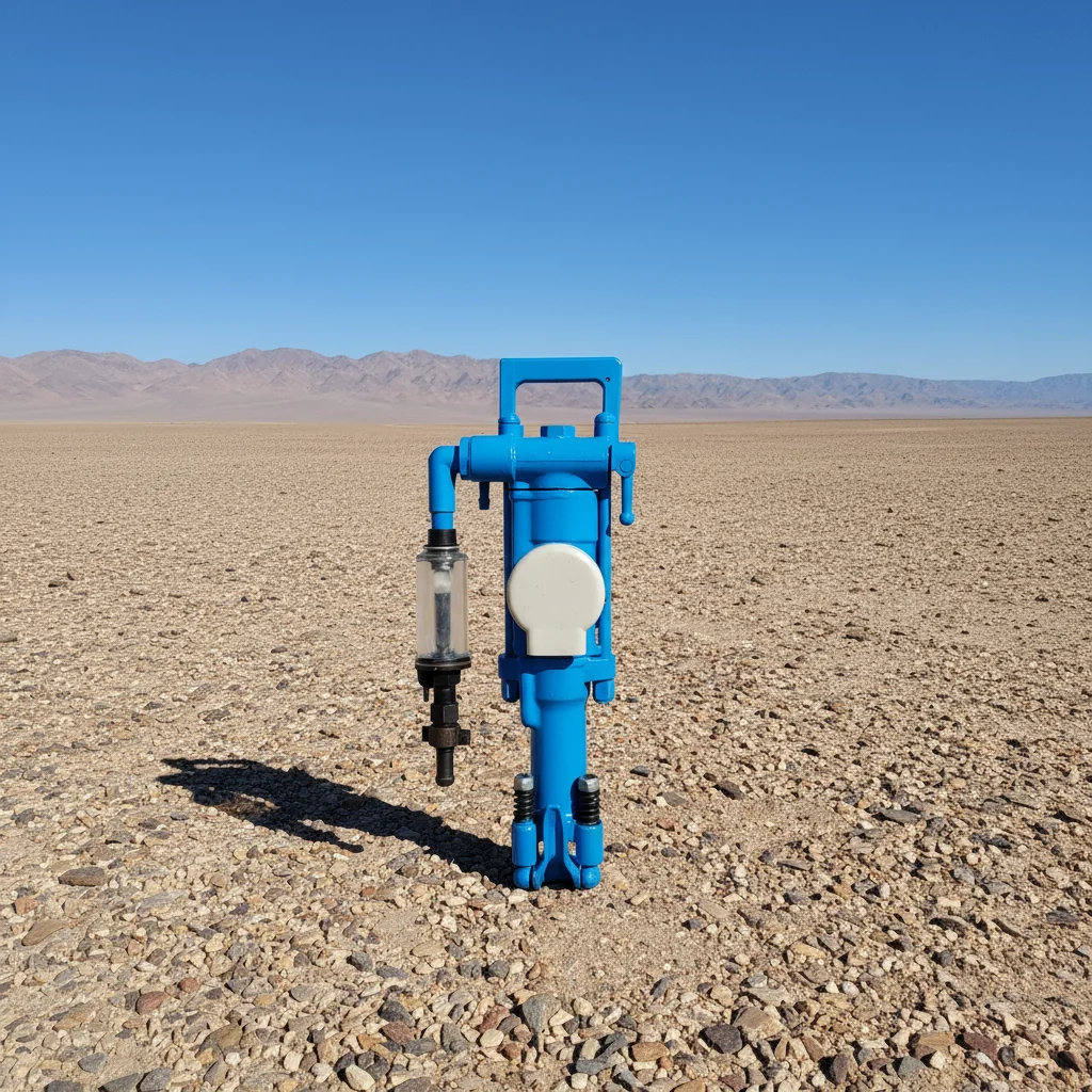 Inca Rock Yt23 Pneumatic Rock Drill 42mm Drilling Diameter 5m Max Depth Ore Use Hand Grip Bearing Equipped 24KG 24V