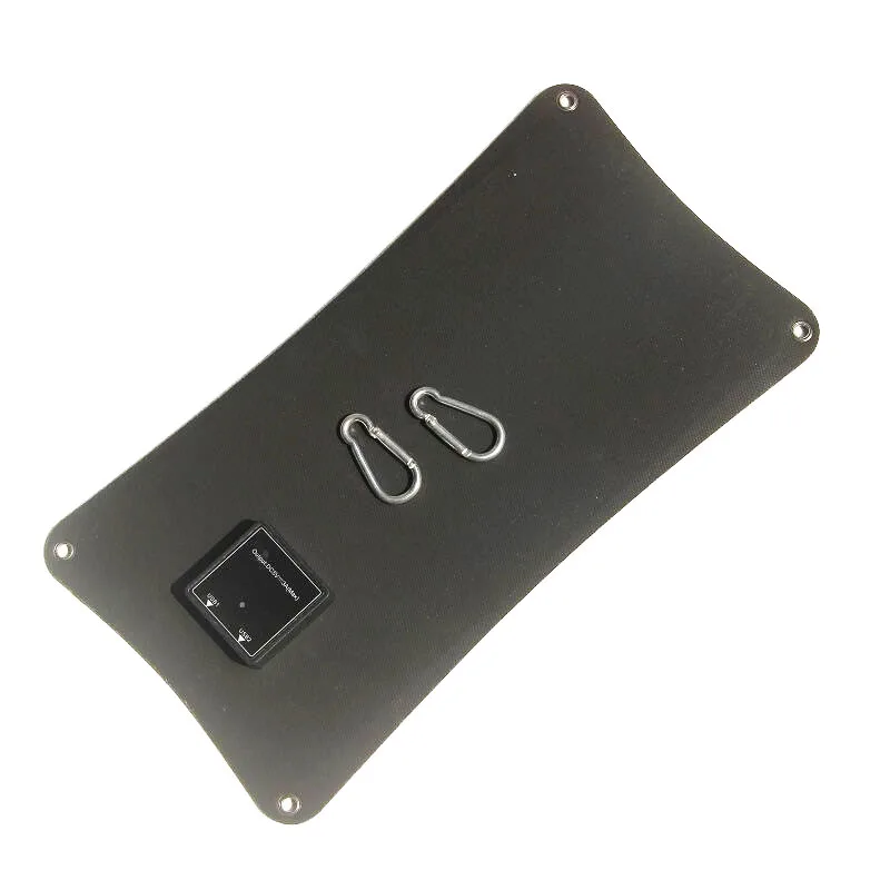 Солнечная панель ETFE, 10 Вт, двойное зарядное устройство USB, рюкзак, панель для кемпинга, пешего туризма, аварийная зарядка аккумулятора мобильного телефона