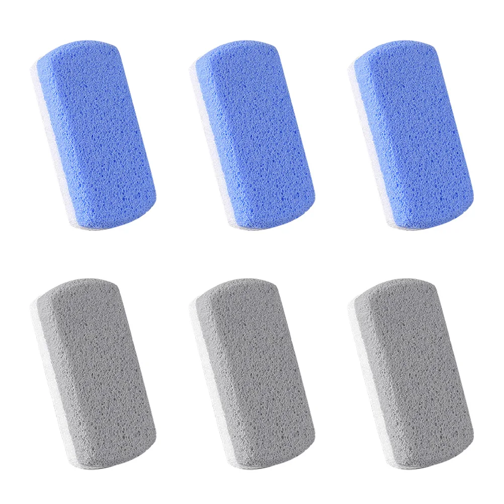 

6pcs Portable Pumice Stone Foot Care Tool Dead Skin Callus Remover Exfoliating Scrubber Pedicure Accessories Travel Home Use