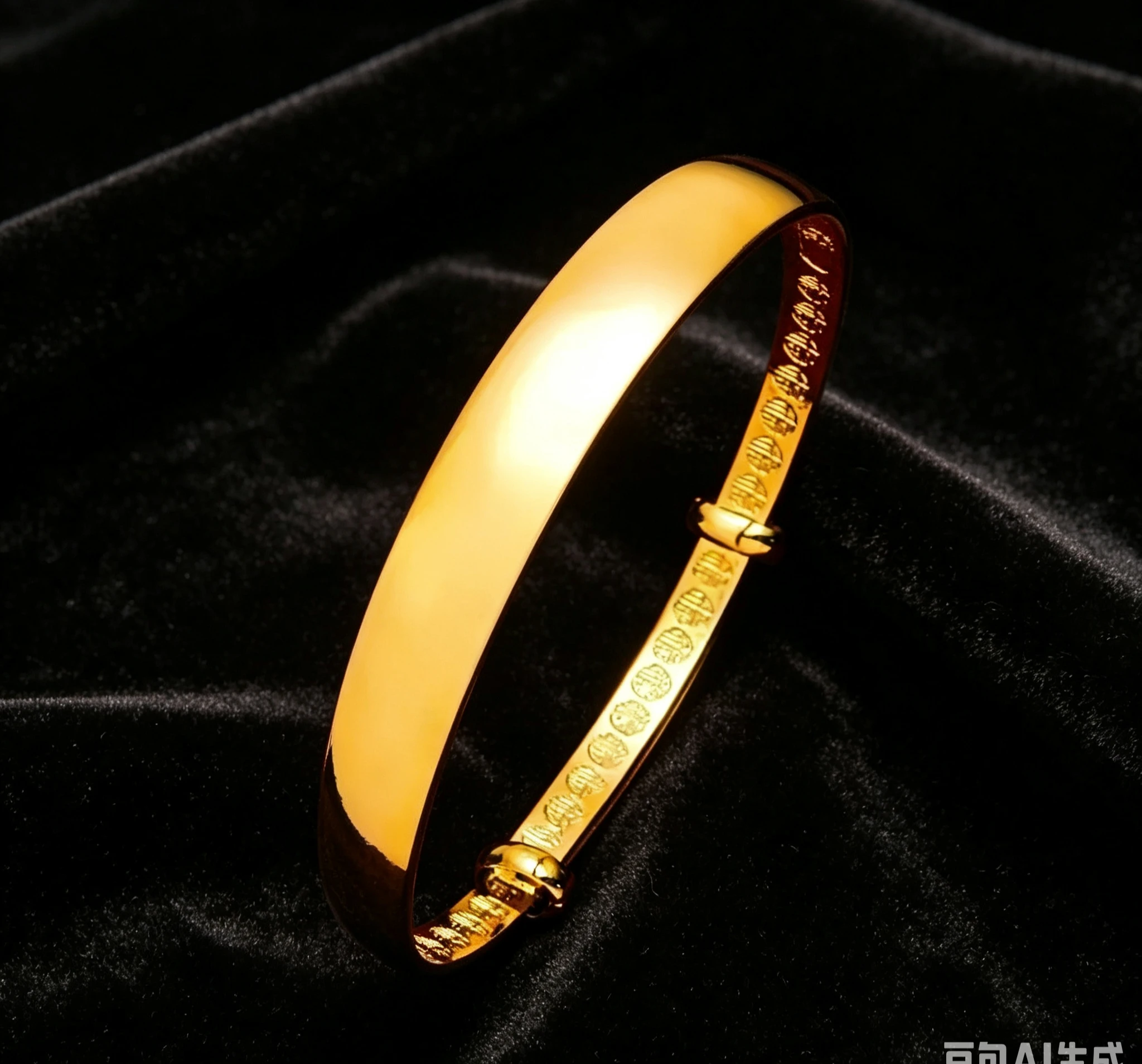 genuine  bracelet 9999 pure  high-end push-pull adjustable women's frosted  bracelet  jewelry  Girlfriend's gift