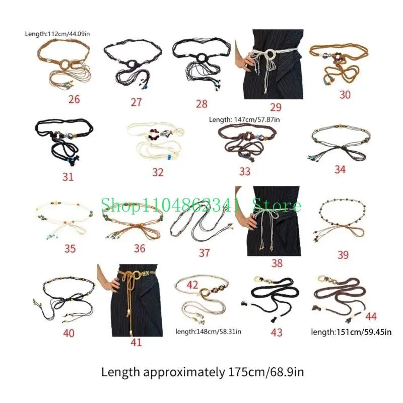 5ASD حزام الخصر ذاتيا للنساء ساذج ملهى الحزام يمكن أن تختار