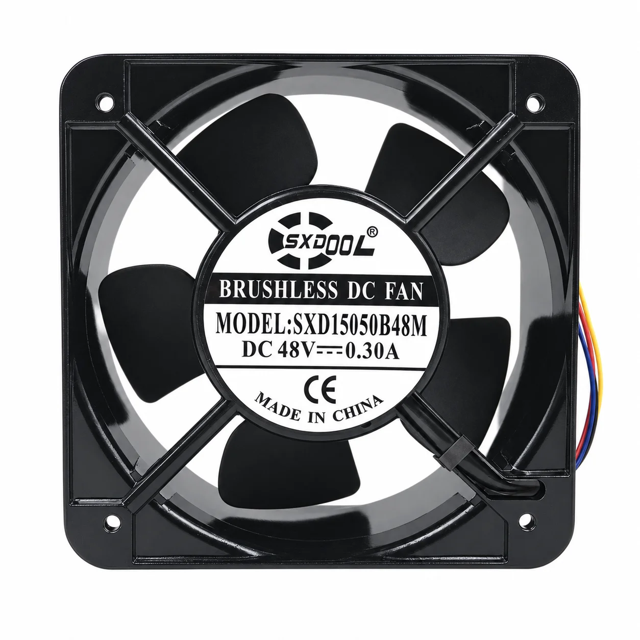 SXD15050B48M 150x150x50mm 15050 DC Axial Server Cooling Fan 48V 0.30A 4-Pin for SXDOOL