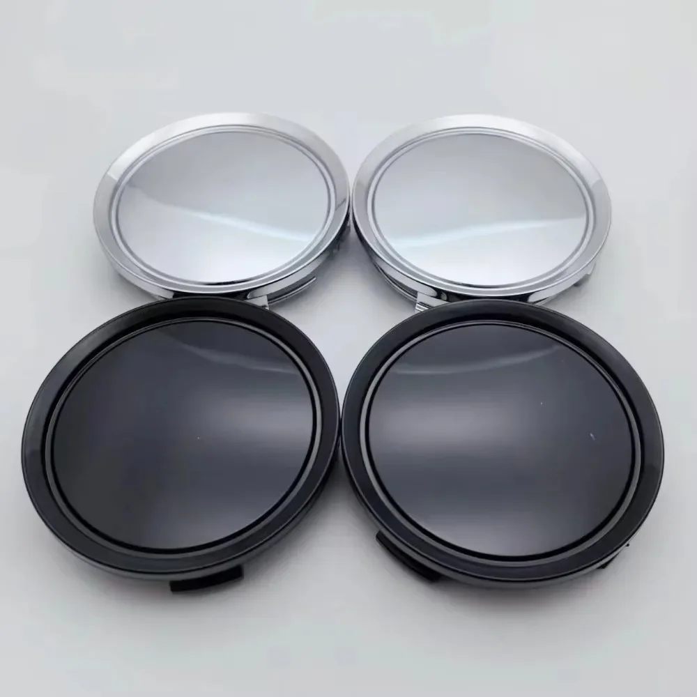 4 قطعة ABS 74 مللي متر سيارة عجلة مركز قبعات مع 65 مللي متر شعار شعار اكسسوارات السيارات التصميم لشركة فولكس فاجن Bmw استبدال حافة محور غطاء شارة #4