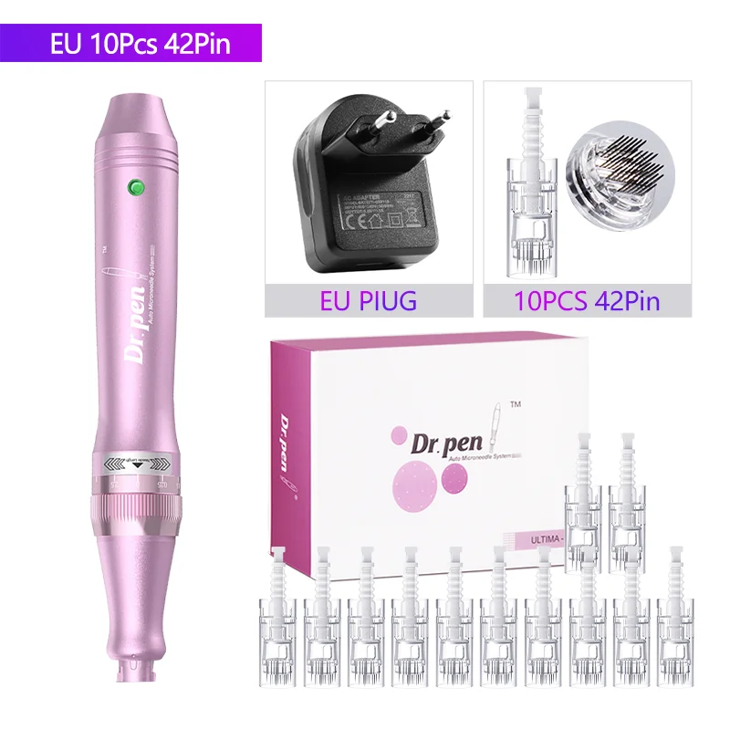 Authentieke Dr. Pen Ultima M7 12 stuks 0,25 mm naalden Multifunctioneel gezichtsmesotherapie huid draadloos elektrisch derma beauty apparaat