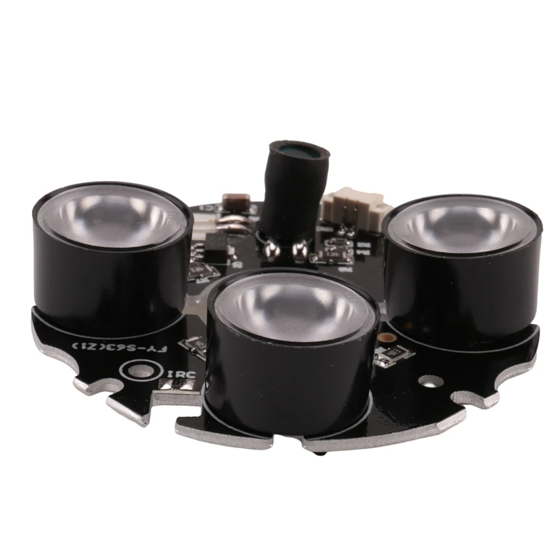 3 Array IR Led Spot Light Infrared 3X IR LED Board For CCTV Cameras Night Vision (53Mm Diameter)